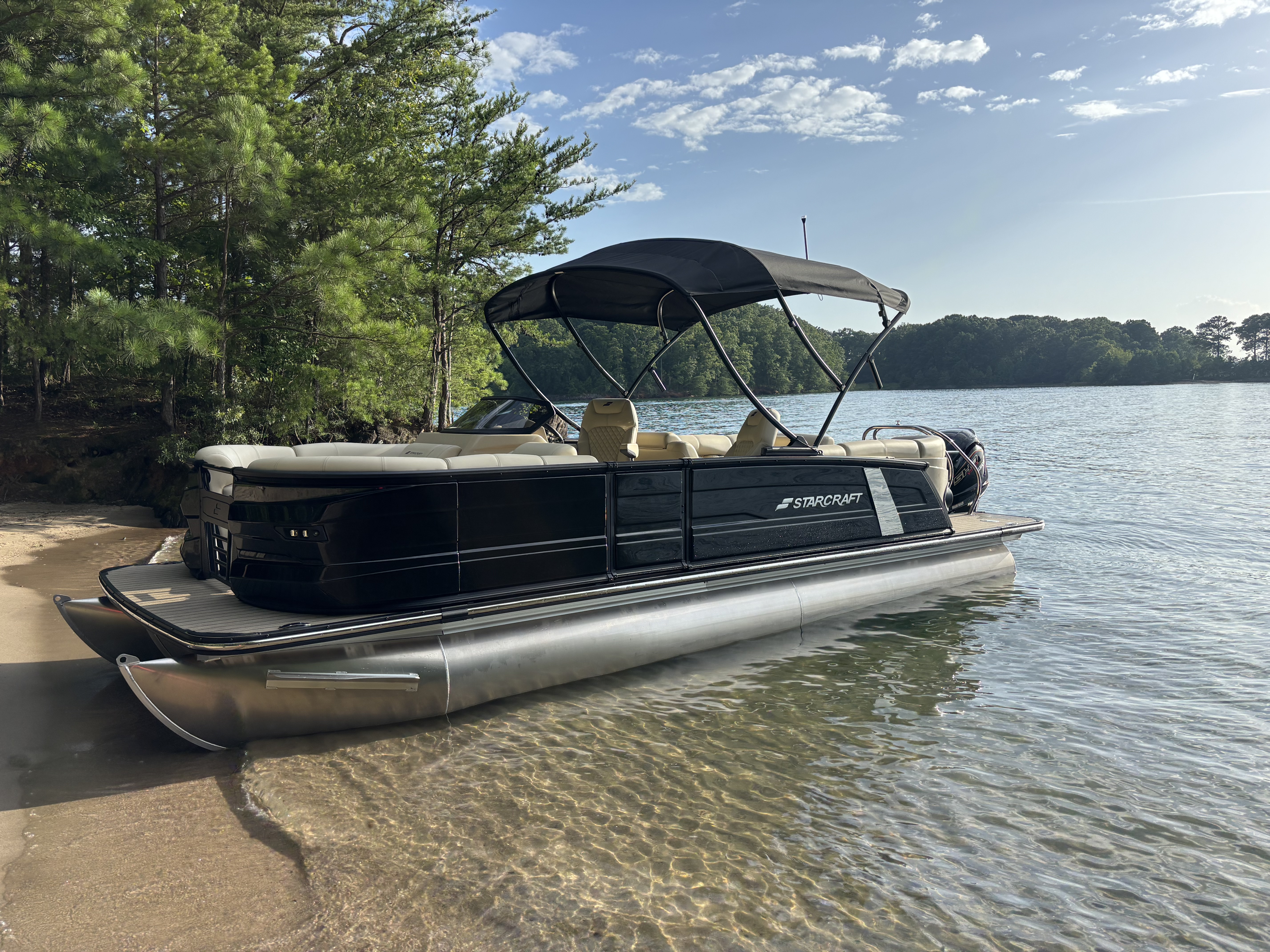 Exotic Boat on Lake Lanier