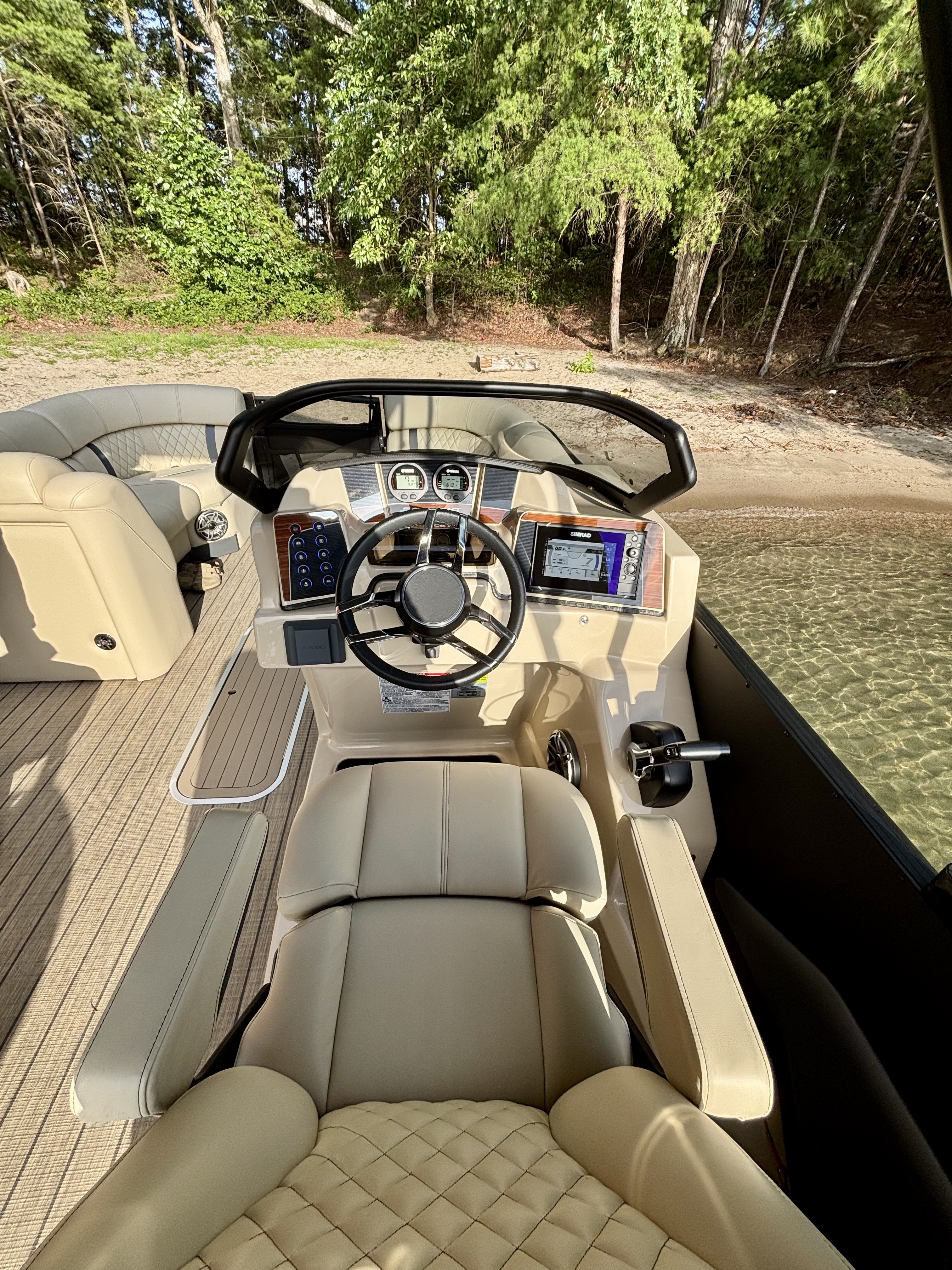 Helm control panel